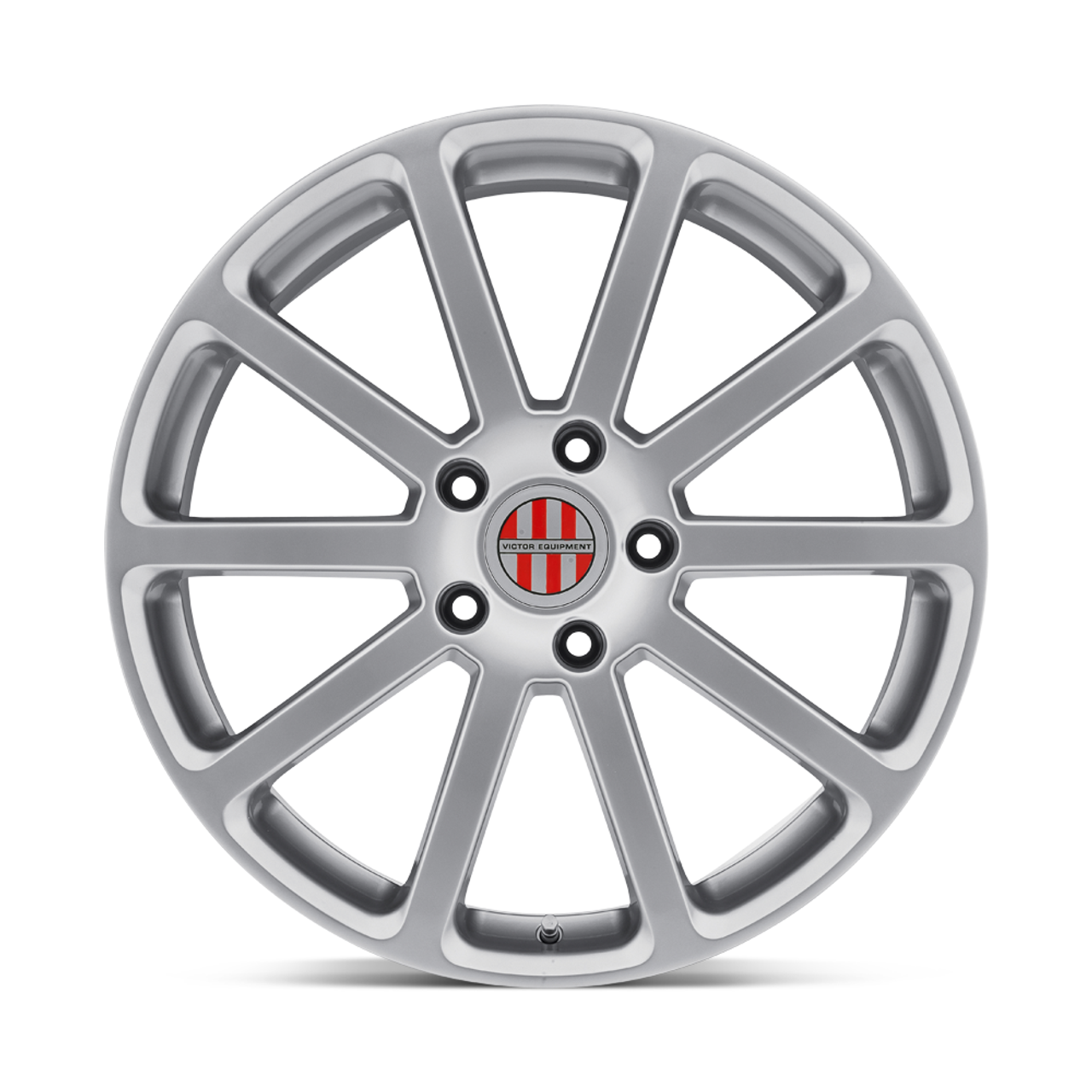 Victor Equipment Zehn 18x8 5x130 Hyper Silver Wheel 18" 45mm Rim Victor Equipment Zehn 18x8 5x130 Hyper Silver Wheel 18" 45mm Rim