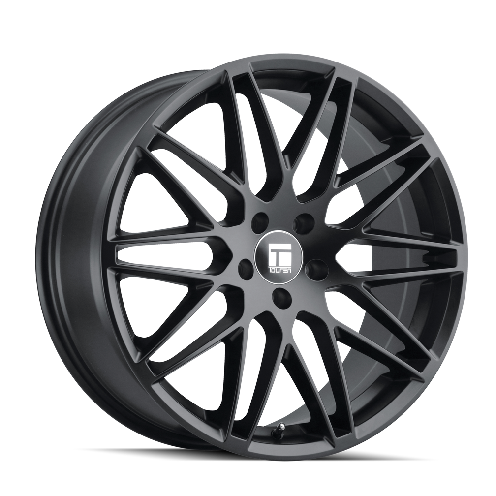 Set 4 18" Touren Tr75 18x8 Matte Black 5x112 Wheels 40mm Rims