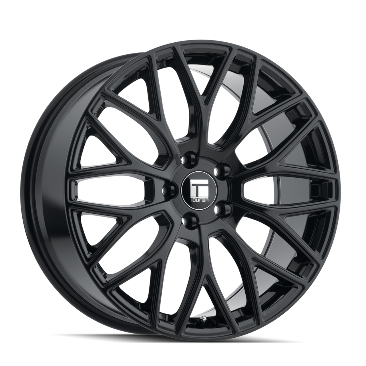 18" Touren Tr76 18x8 Gloss Black 5x4.5 Wheel 35mm Rim 5 Lug