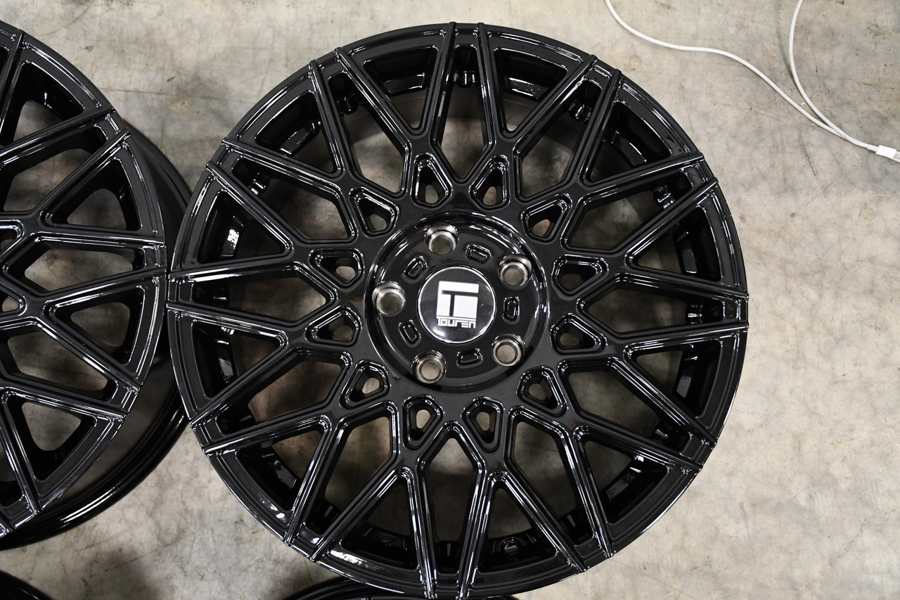 20" Touren TR78 20x9 Gloss Black 5x112 Wheel 35mm Rim 20" Touren TR78 20x9 Gloss Black 5x112 Wheel 35mm Rim