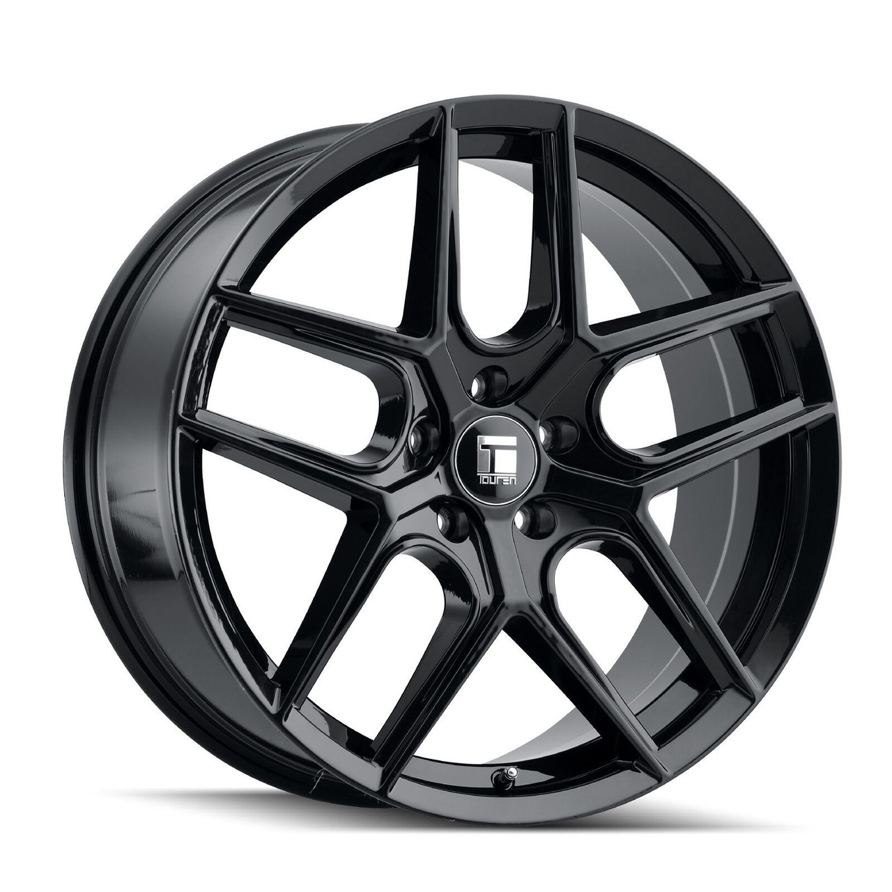 20" Touren Tr79 20x9 Gloss Black 5x112 Wheel 35mm Rim