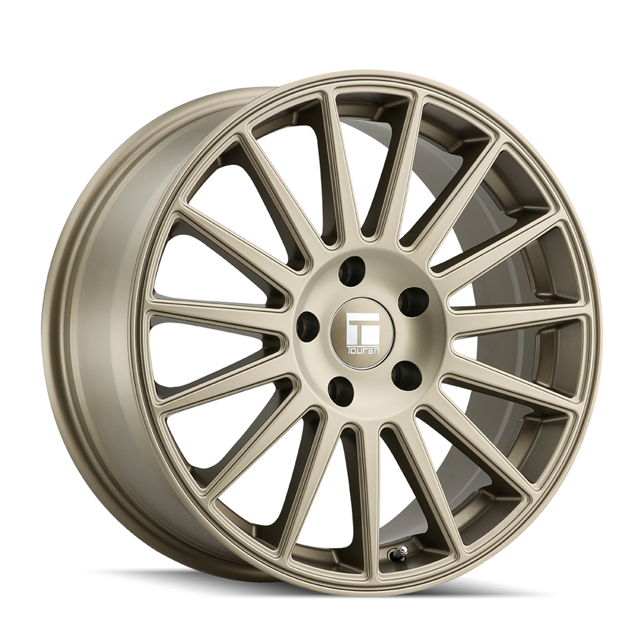 Set 4 22" Touren TR92 22x10.5 Matte Gold 5x120 Wheels 32mm Rims
