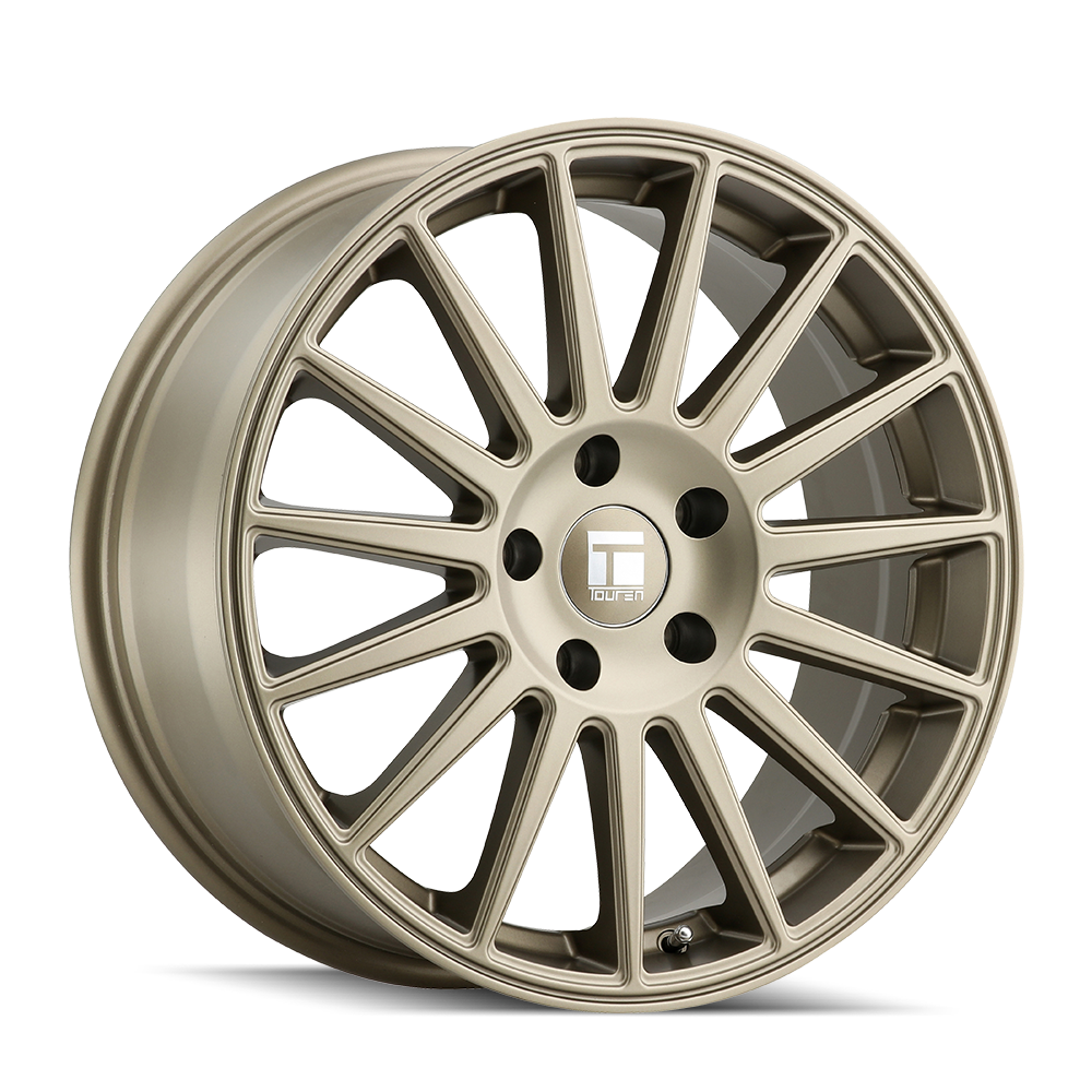 Set 4 22" Touren Tr92 22x9 Matte Gold 5x112 Wheels 32mm Rims 5 Lug
