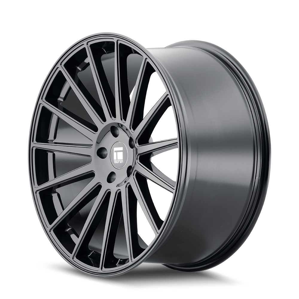 Set 4 18" Touren Tr92 18x8 Gloss Black 5x120 Wheels 35mm Rims 5 Lug