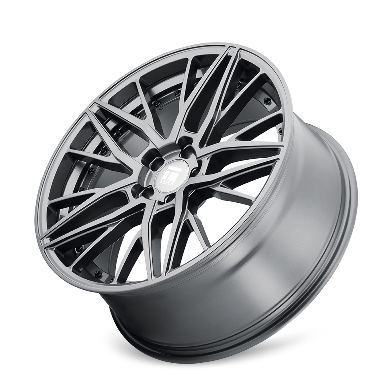 18" Touren Tr93 18x8 Gloss Graphite Black Rivet 5x4.25 Wheel 35mm Rim 18" Touren Tr93 18x8 Gloss Graphite Black Rivet 5x4.25 Wheel 35mm Rim