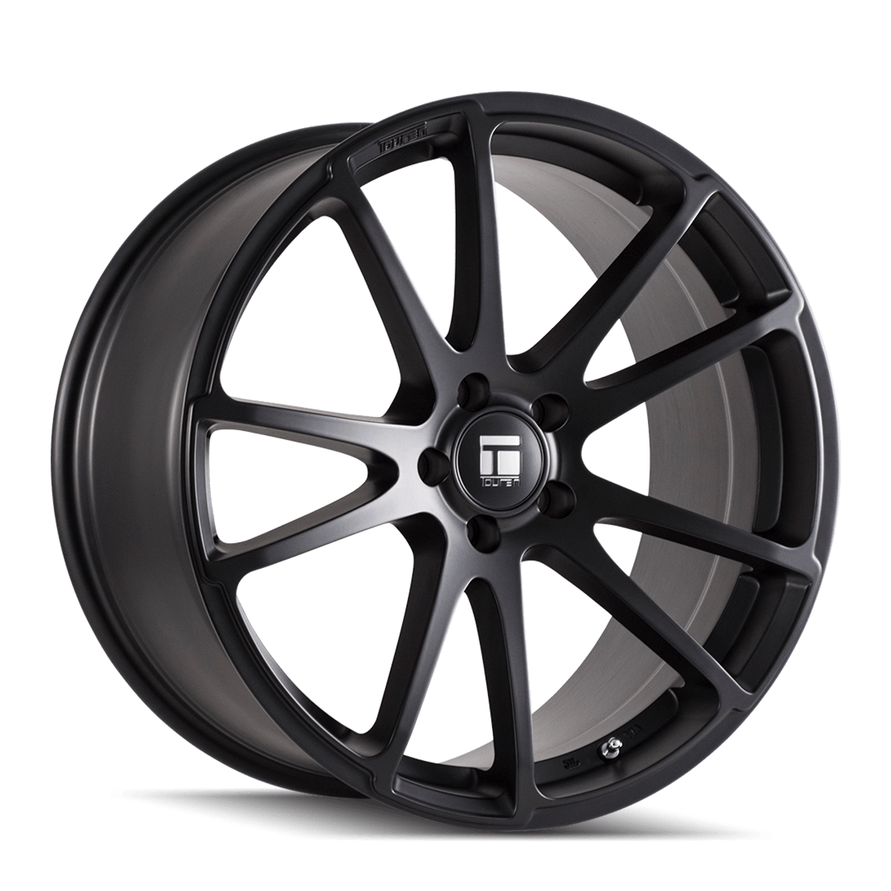 17" Touren Tf03 17x7.5 Matte Black 5x4.25 Wheel 40mm Rim