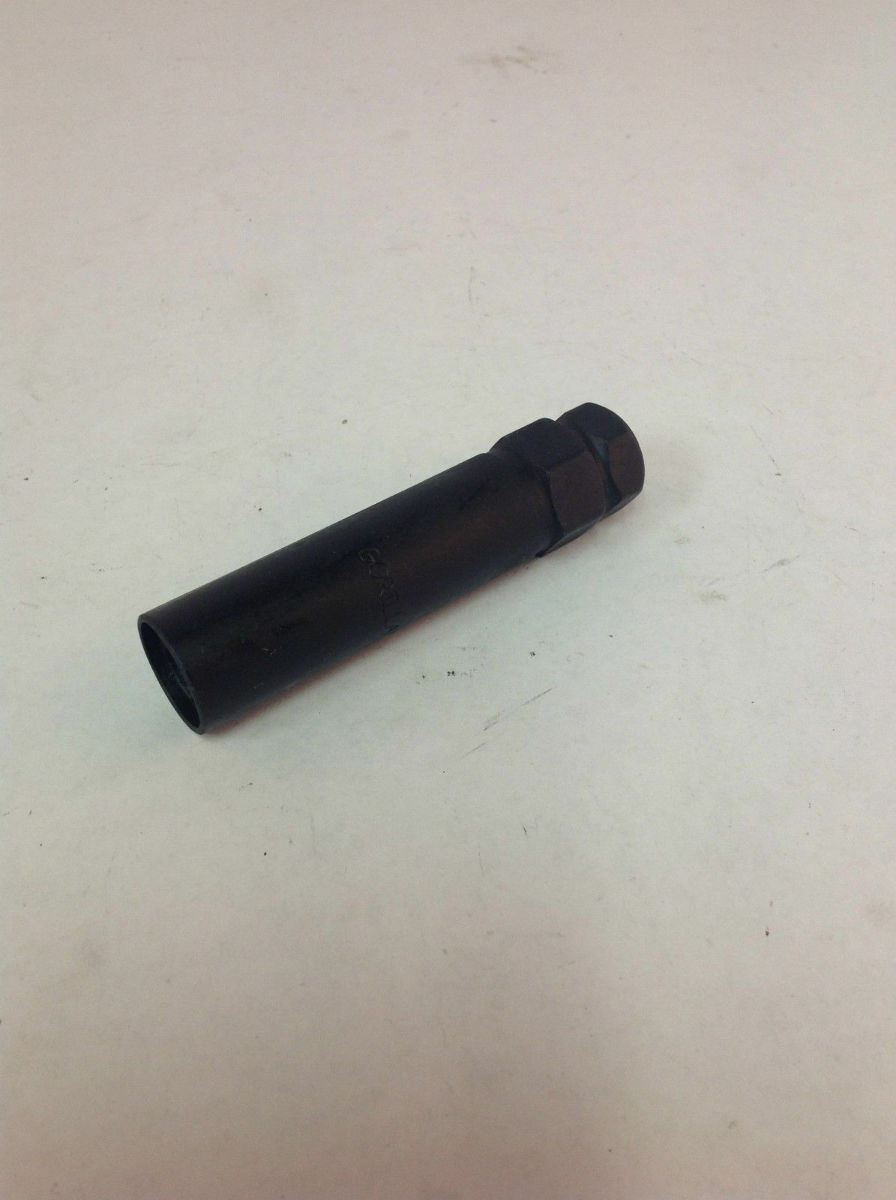Gorilla Black 6 Spline Lug Nuts Key Car Replacement Socket 1921SD-Key 6 Teeth
