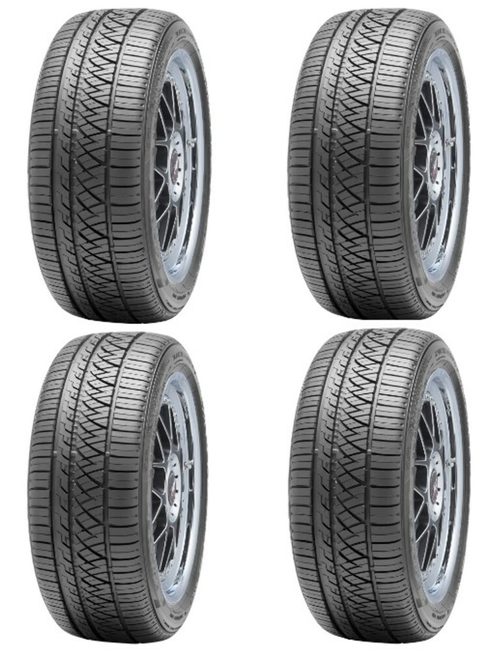 Set 4 235/50R17 Falken Ziex ZE960 A/S 96V Tires 2355017
