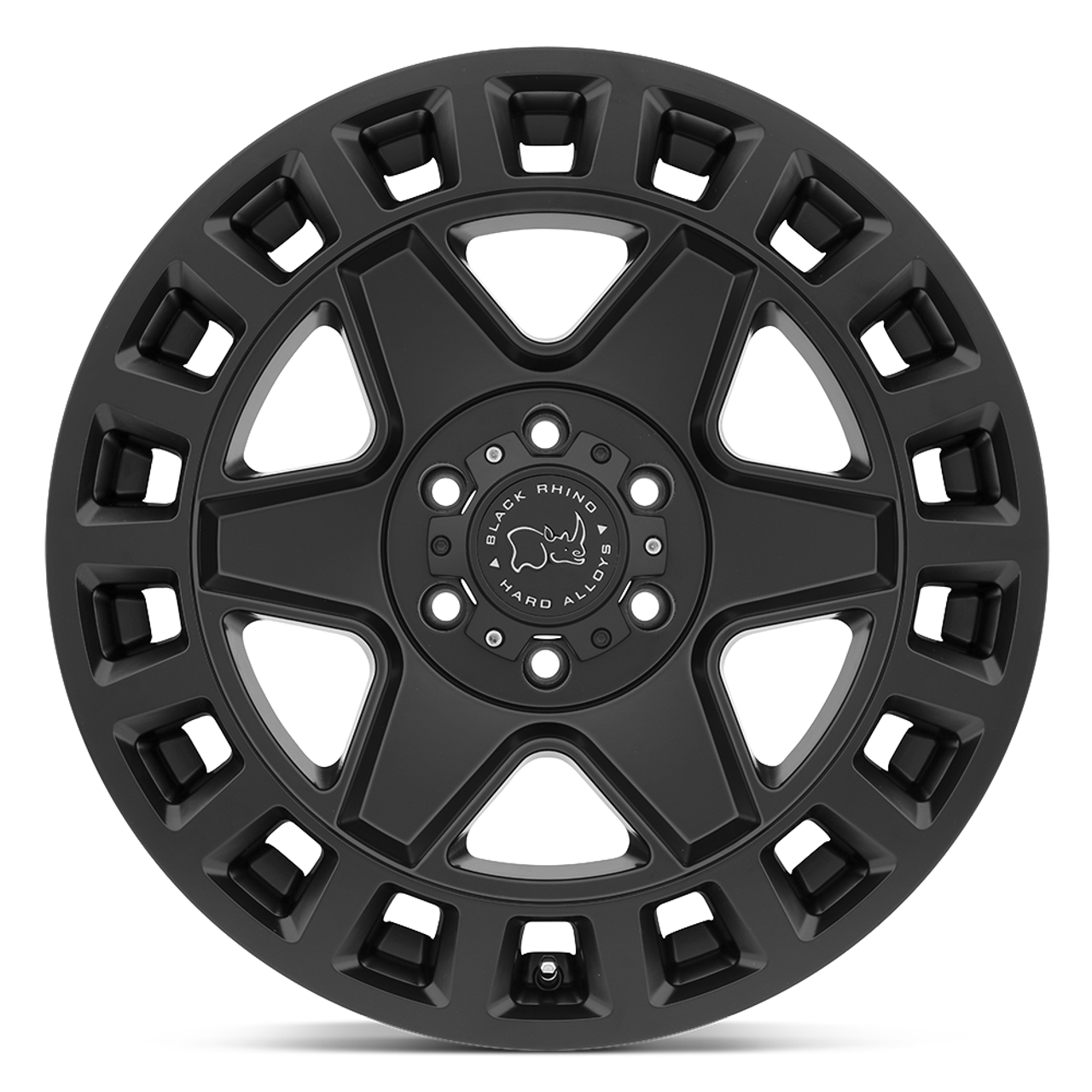 Black Rhino York 17x9 5x5.0 Matte Black Wheel 17" -12mm For Jeep Gladiator Rim