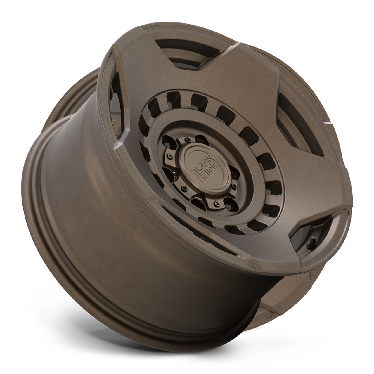 Black Rhino Muzzle 17x9 6x5.5 Matte Bronze Wheel 17" 0mm Rim