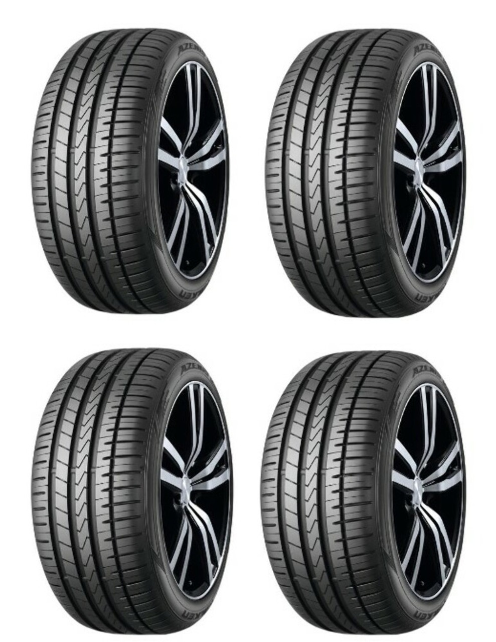 Set 4 275/45R20XL Falken Azenis FK510 SUV 110W Tires 2754520