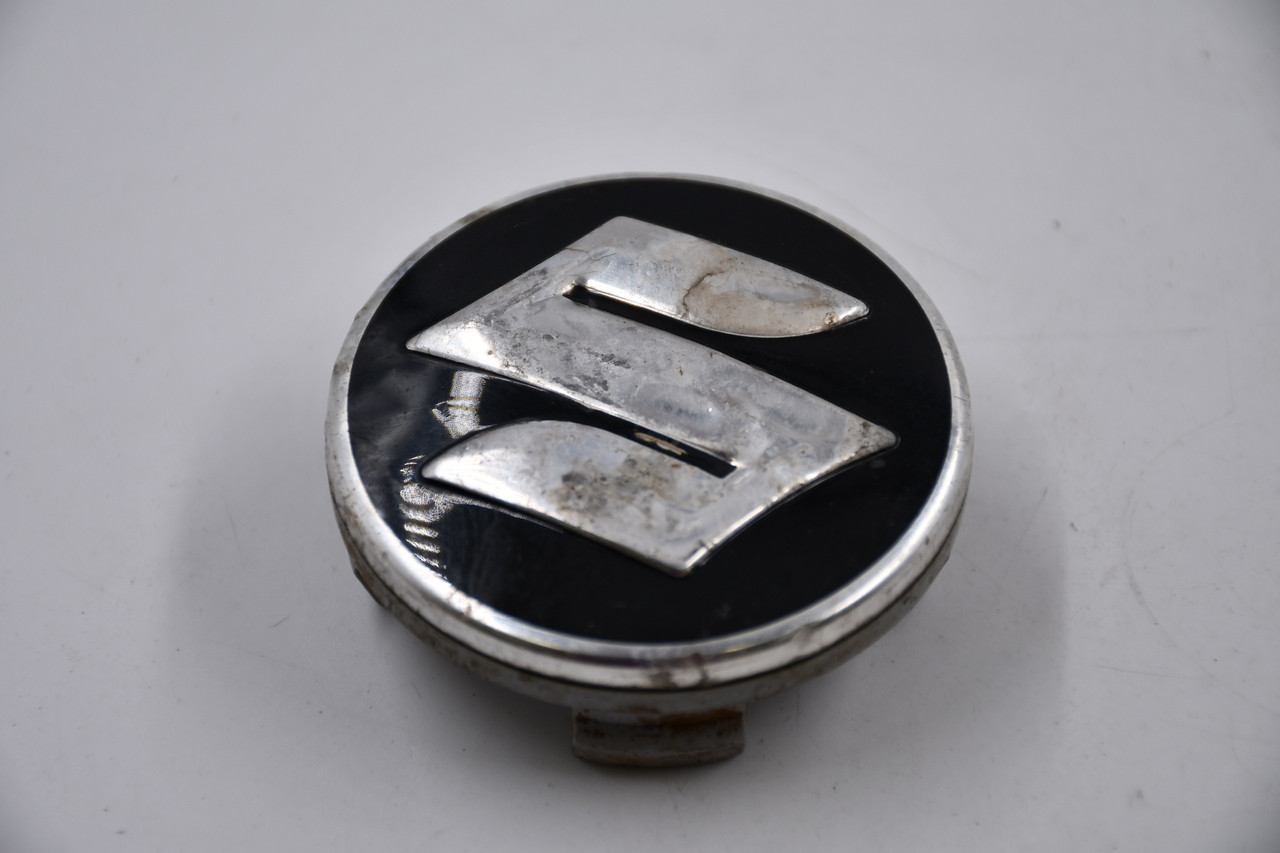 Suzuki Chrome & Black Wheel Center Cap Hub Cap 96452329 2.5" 04-'11 Reno Optra Forenza