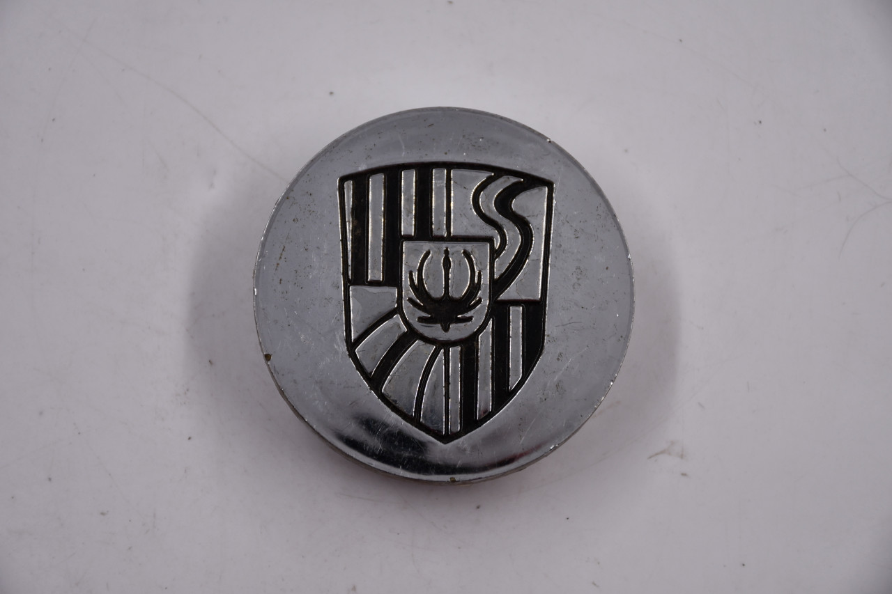 Primax Chrome w/ Black Logo Wheel Center Cap Hub Cap 40340-94J00 2.25"