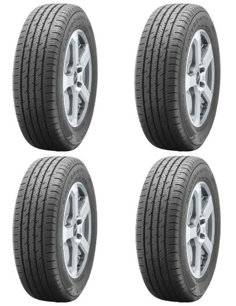 Set 4 225/65R17 Falken Sincera SN250 A/S 102T Tires 2256517