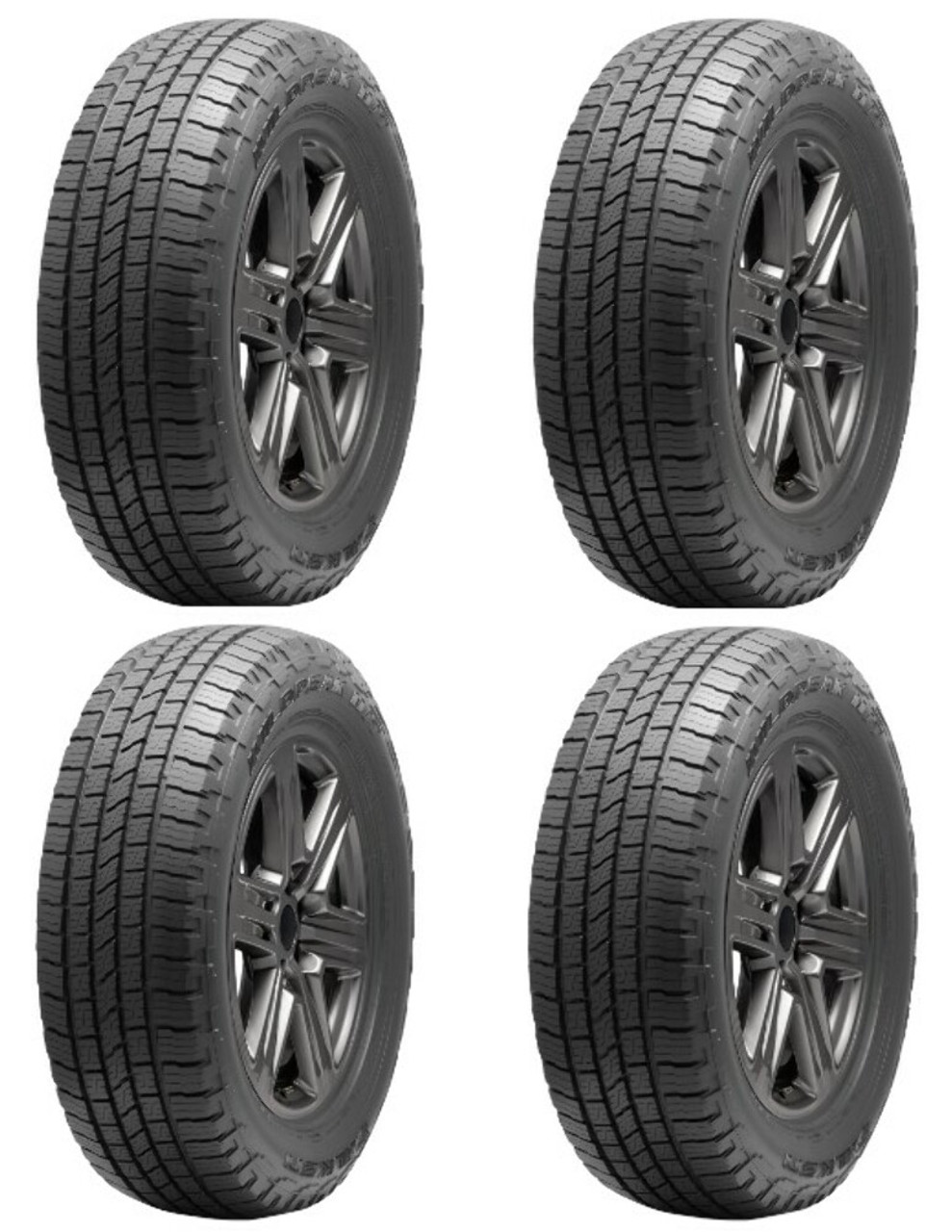 Set 4 265/70R17 Falken Wildpeak H/T02 115H Tires 2657017