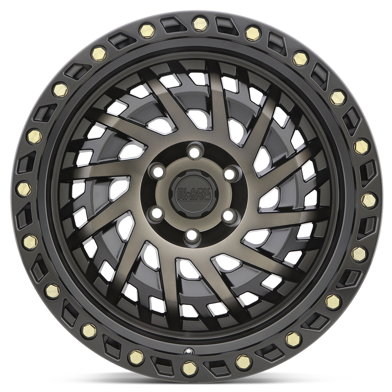 Black Rhino Shredder 17x9 6x135 Matte Black W  Machined Dark Tint Wheel 17" 0mm