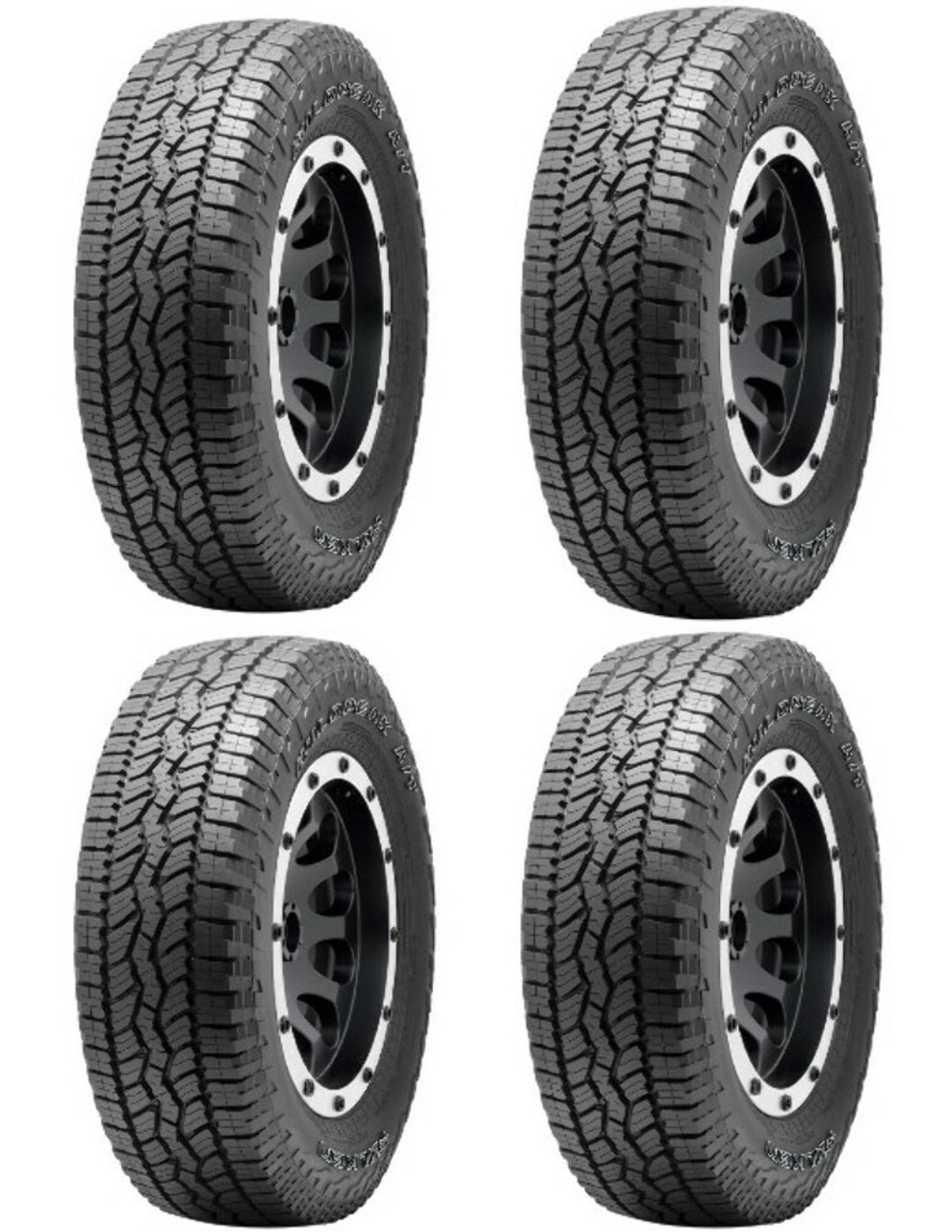 Set 4 LT275/65R18/6 Falken Wildpeak AT3WA 113/110S Tires 2756518