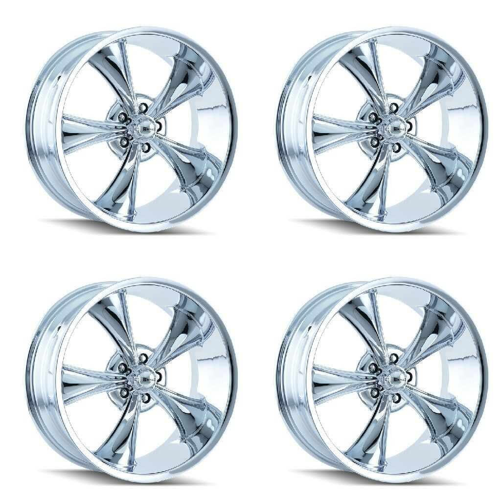 Ridler 695 Wheels 17.0 Inch 5x4.75 (5x120.65) A2i Wheel and Tire