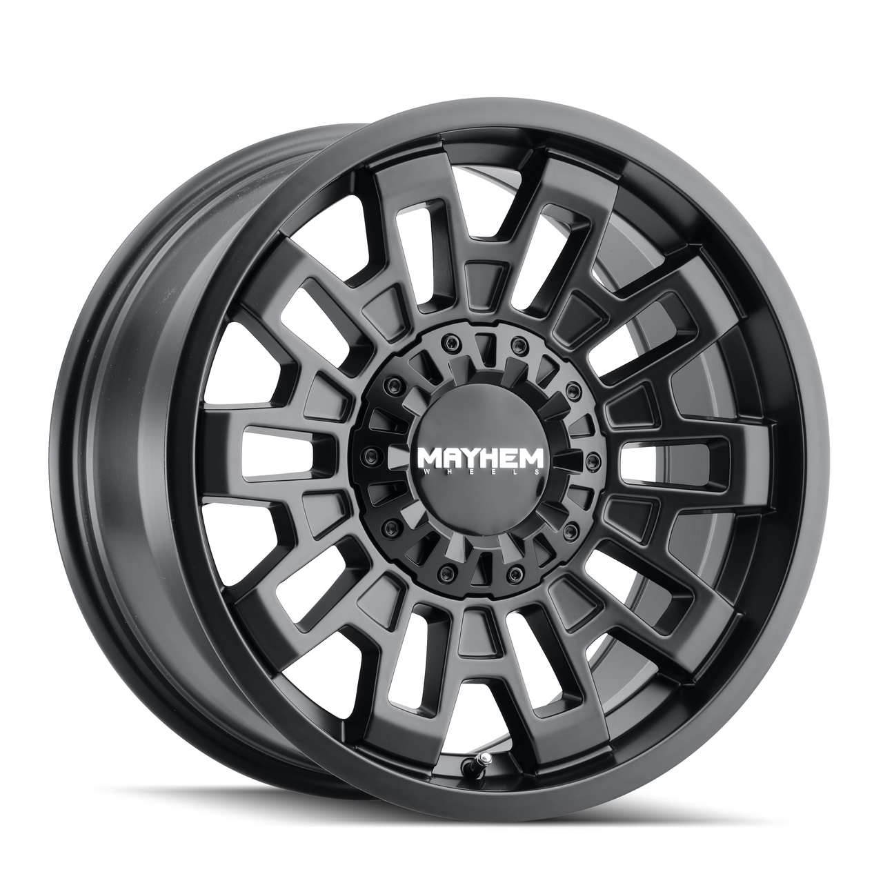 20" Mayhem Cortex 20x9 Matte Black 5x5 5x5.5 Wheel 0mm For Jeep Dodge Truck Rim