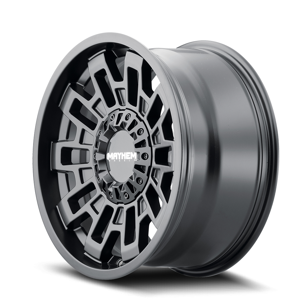 20" Mayhem Cortex 20x9 Matte Black 5x5 5x5.5 Wheel 0mm For Jeep Dodge Truck Rim
