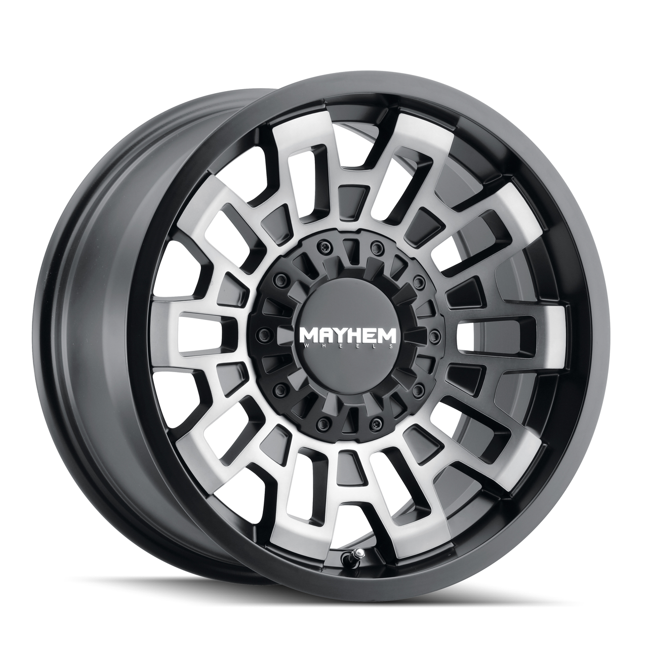 20" Mayhem Cortex 20x9 Matte Black Dark Tint 8x6.5 Wheel 0mm For Chevy GMC Ram 20" Mayhem Cortex 20x9 Matte Black Dark Tint 8x6.5 Wheel 0mm For Chevy GMC Ram