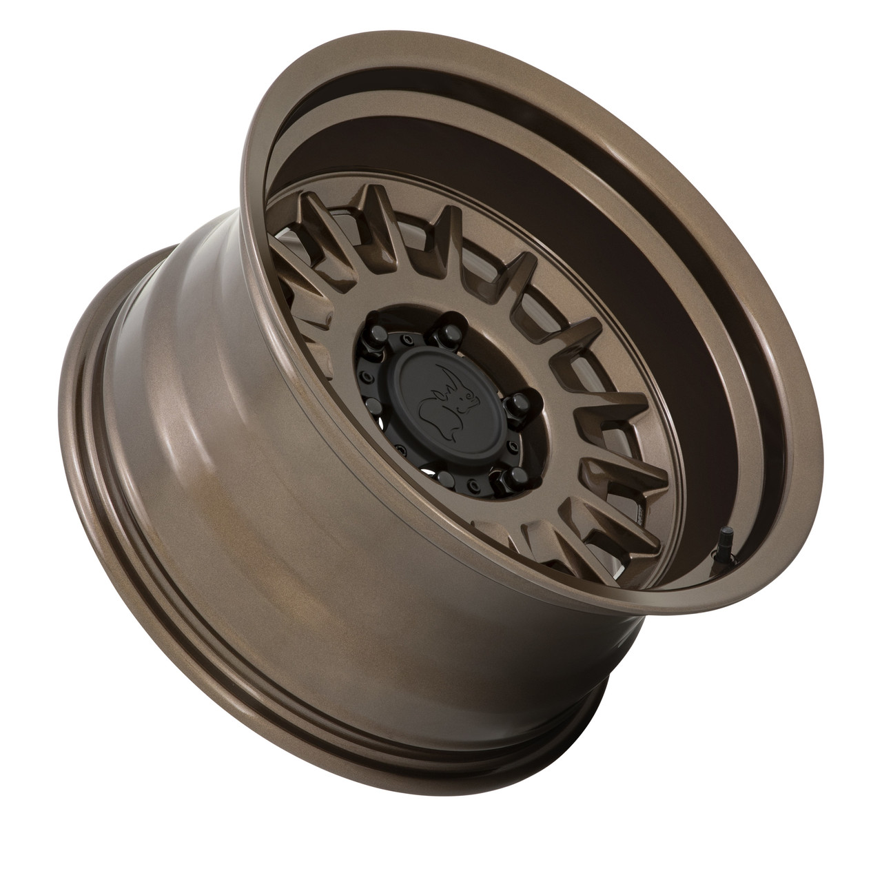 Black Rhino Aliso 17x8.5 6x5.5 Gloss Bronze Wheel 17" -10mm Rim