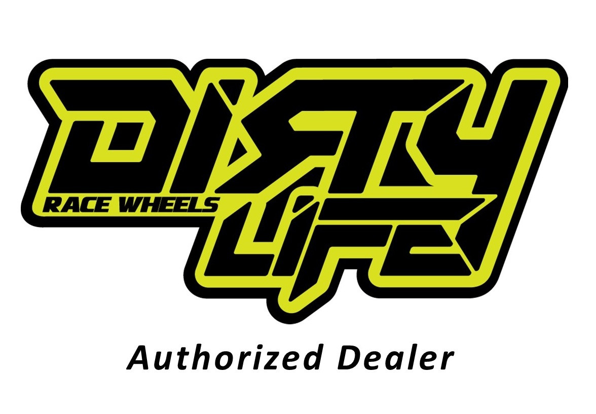 Set 4 17" Dirty Life Roadkill Race 17x9 Machined Beadlock 8x6.5 Wheels -14mm