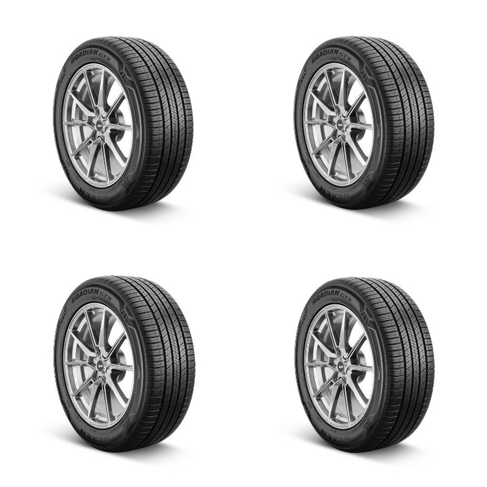 Nexen Roadian GTX Grand Touring All-Season SUV Tire available online from A2i Wheel & Tire. The Roadian GTX is designed for CUV and SUV drivers looking for dependable all-season traction, a comfortable ride and long-lasting treadwear. Shop Nexen Roadian GTX tires in a wide selection of sizes for SUVs, crossovers and other compatible vehicles. Buy Nexen Roadian GTX tires online at A2i Wheel & Tire.
