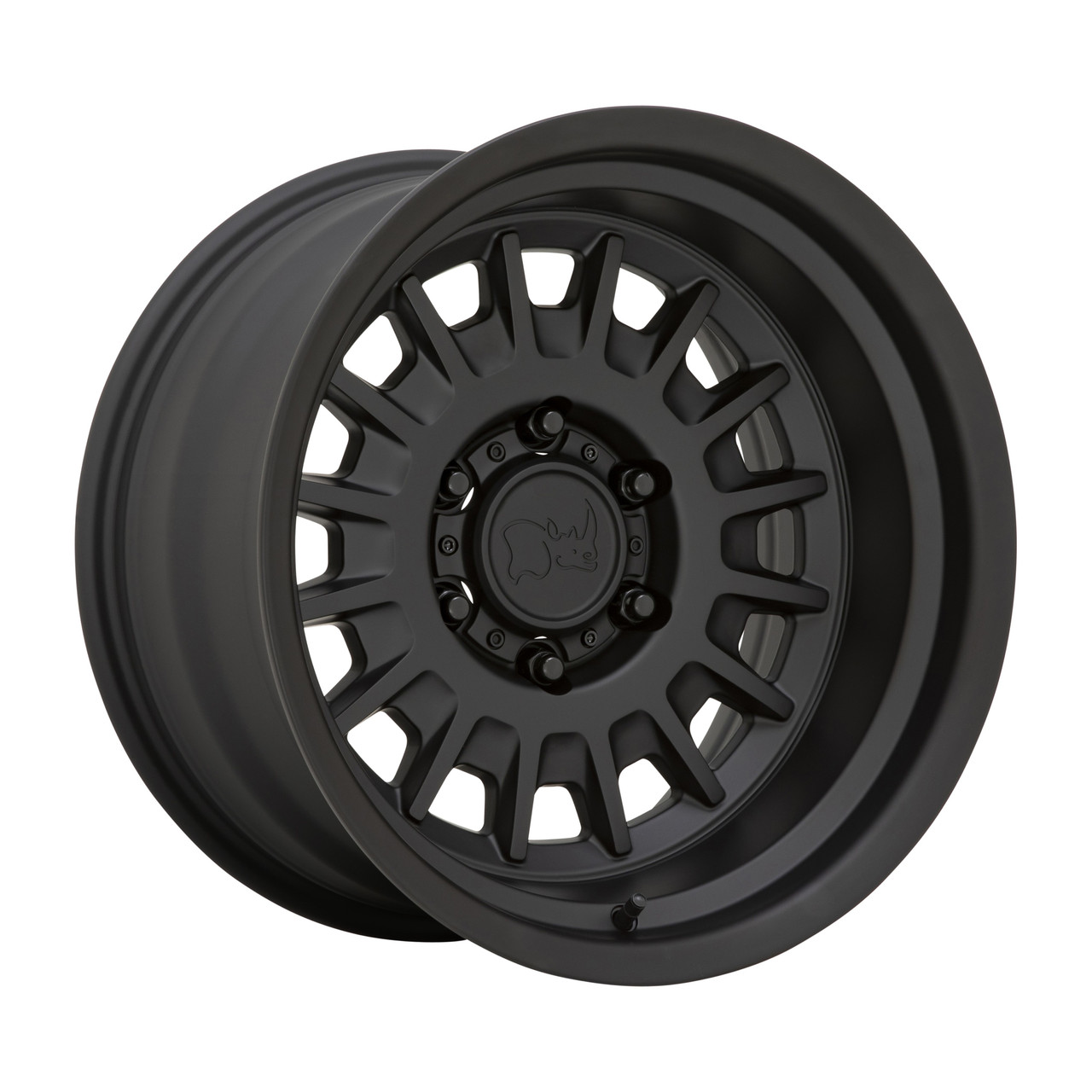 Black Rhino Aliso 17x8 6x5.5 Matte Black Wheel 17" 0mm Rim Black Rhino Aliso 17x8 6x5.5 Matte Black Wheel 17" 0mm Rim