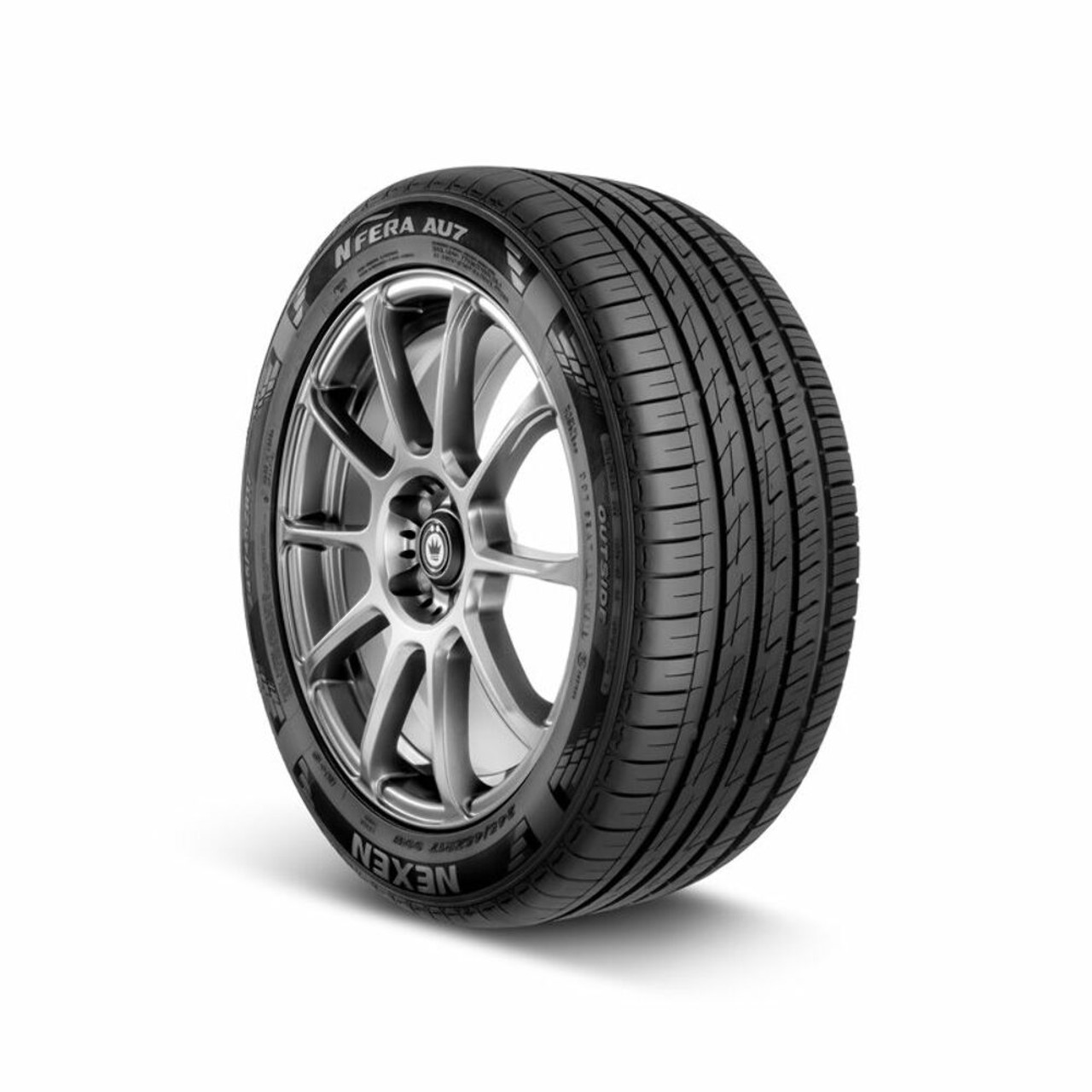 Set 4 225/50R17 Nexen N'Fera AU7 98W Tires 2255017 High Performance All Season