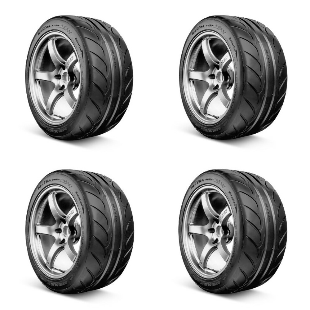 Set 4 275/40R20 Nexen N'Fera SUR4G 102Y Tires 2754020 Extreme High Performance
