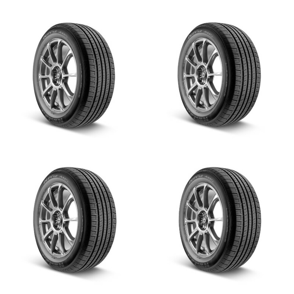 Nexen N'Priz AH5 Standard Touring All-Season Tire available online from A2i Wheel & Tire. Designed for drivers looking for a comfortable, dependable all-season passenger tire with responsive handling, wet-weather traction and long-lasting treadwear. Shop Nexen N'Priz AH5 tires in a wide selection of sizes for compatible cars, sedans, crossovers and other passenger vehicles. Buy Nexen N'Priz AH5 replacement tires online at A2i Wheel & Tire.