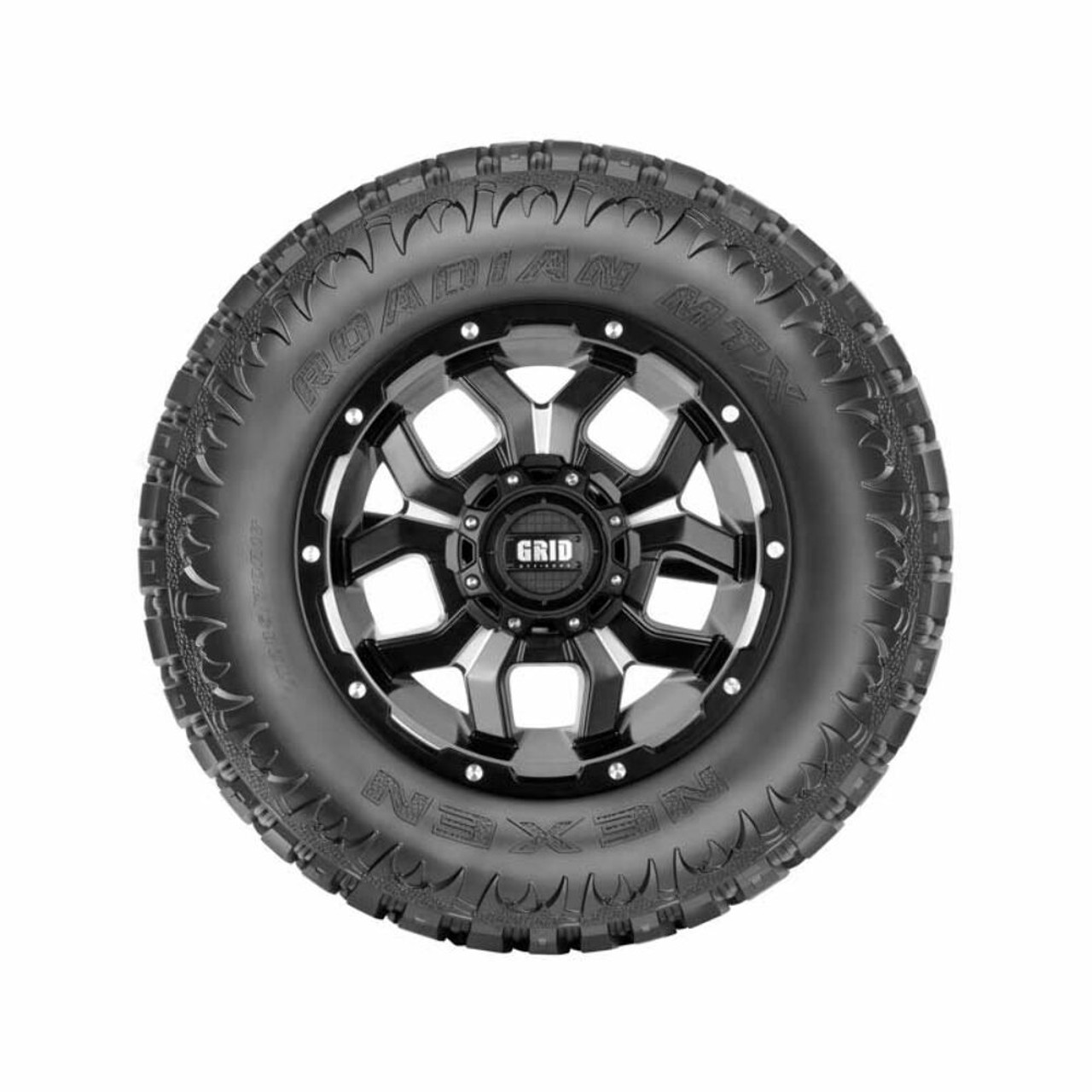 Set 4 295/70R18/10 Nexen Roadian MTX 129/126Q Tires 2957018 Mud Terrain