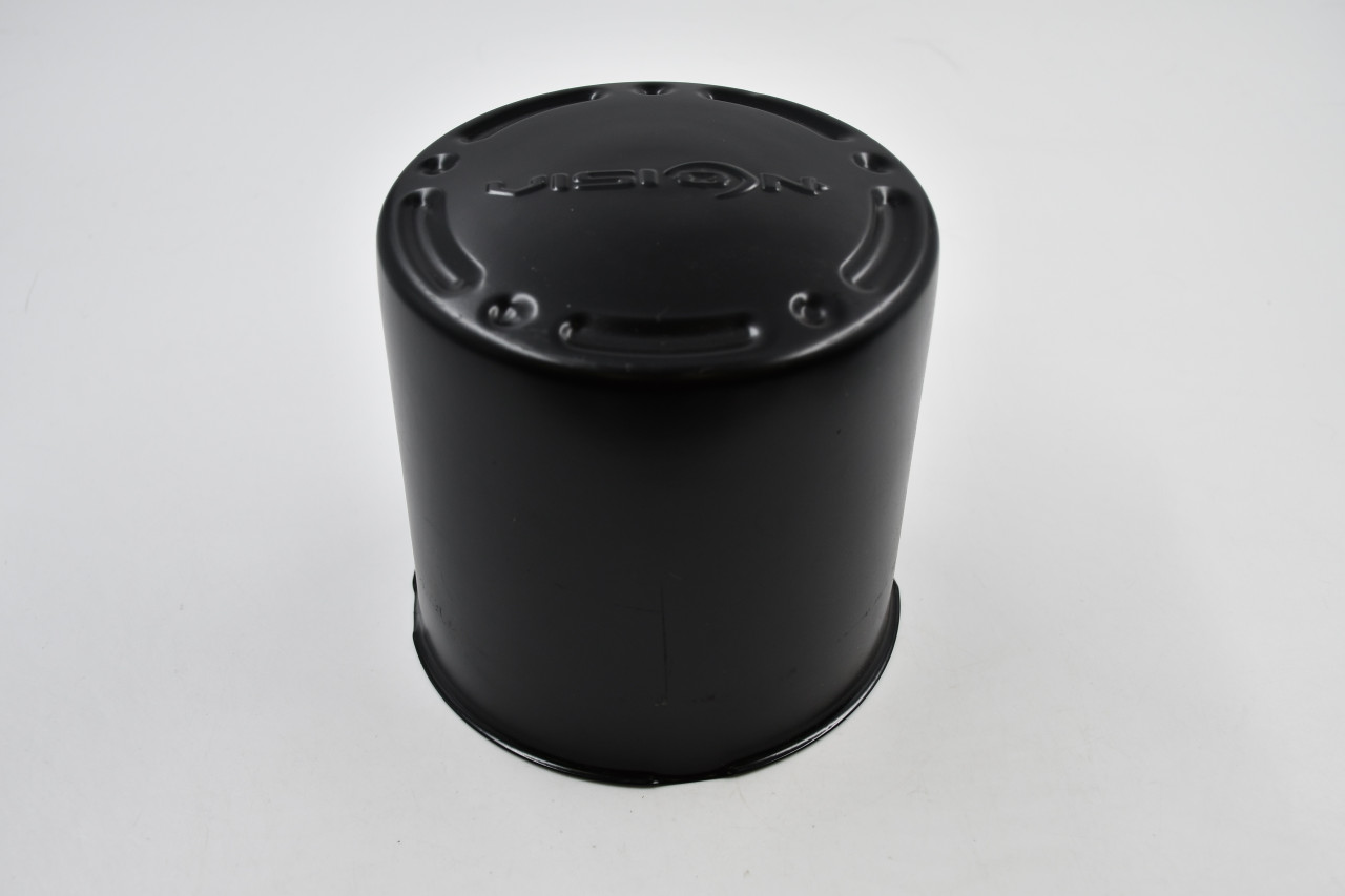 Vision Wheels Matte Black Wheel Center Cap C715MBR-200 6" Crazy Eight 715 8x200