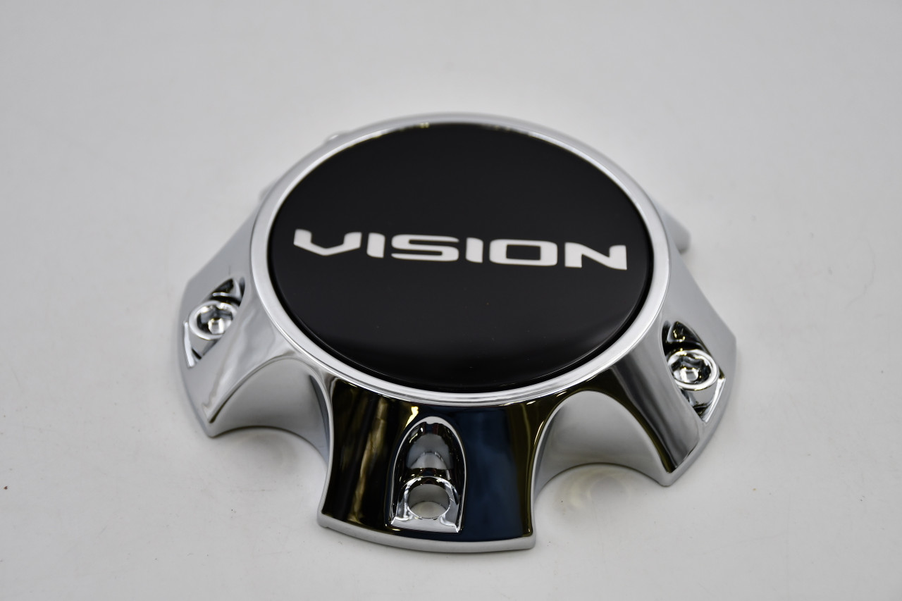Vision 355 Manx M2 Overland 5x130 C355-32V Chrome Wheel Center Cap Hub Cap 5 Lug
