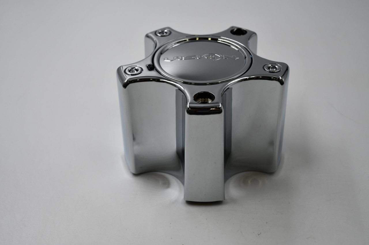 Vision Wheels Chrome Wheel Center Cap Hub Cap C375VT-5C65DOC 5.25" 5 Lug Tall