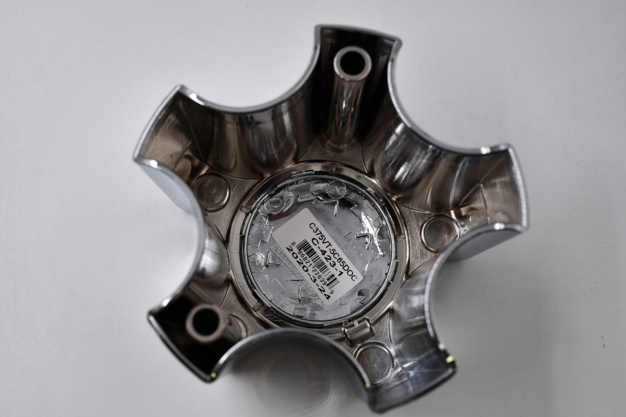 Vision Wheels Chrome Wheel Center Cap Hub Cap C375VT-5C65DOC 5.25" 5 Lug Tall