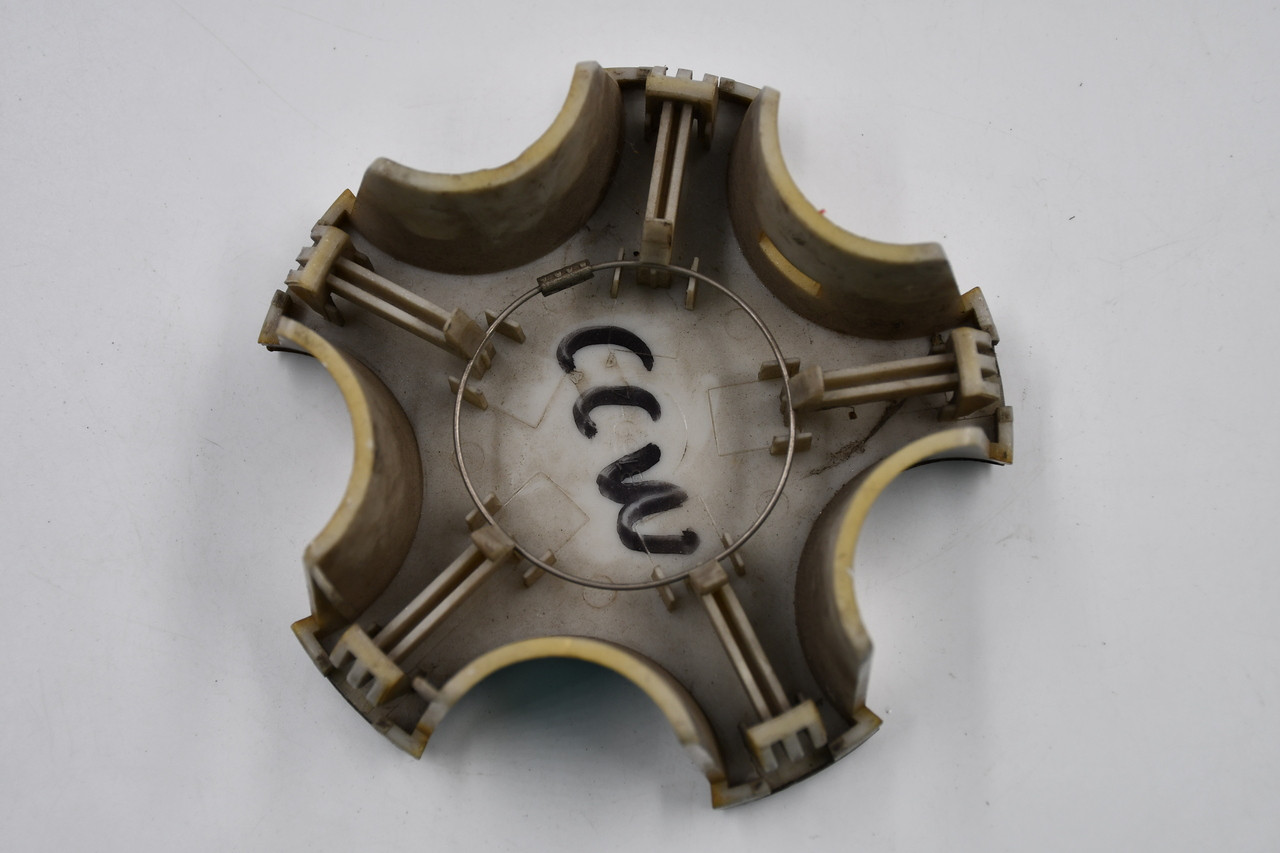 AfterMarket Silver sides w/ Mirrored Chrome Top Wheel Center Cap Hub Cap 2286511 4.5" 5 Lug