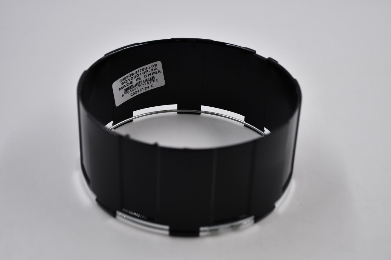 Vision Wheels Gloss Black Wheel Center Cap Hub Cap C402GB-8170V-LCB 5.125" Open End No Logo/Ornament