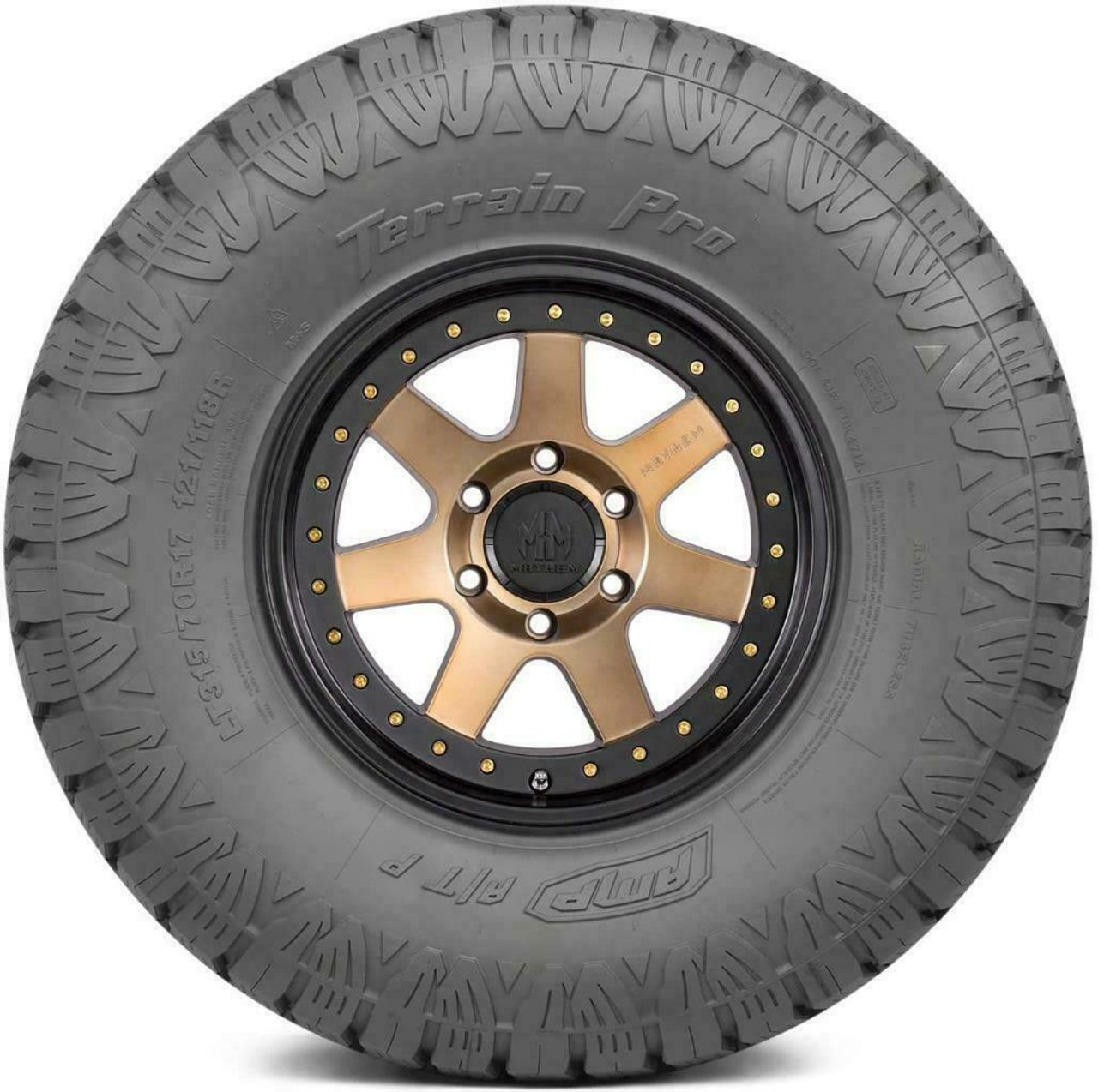 LT285/55R20 Amp Terrain Pro A/T Load Range E Tire LT2855520