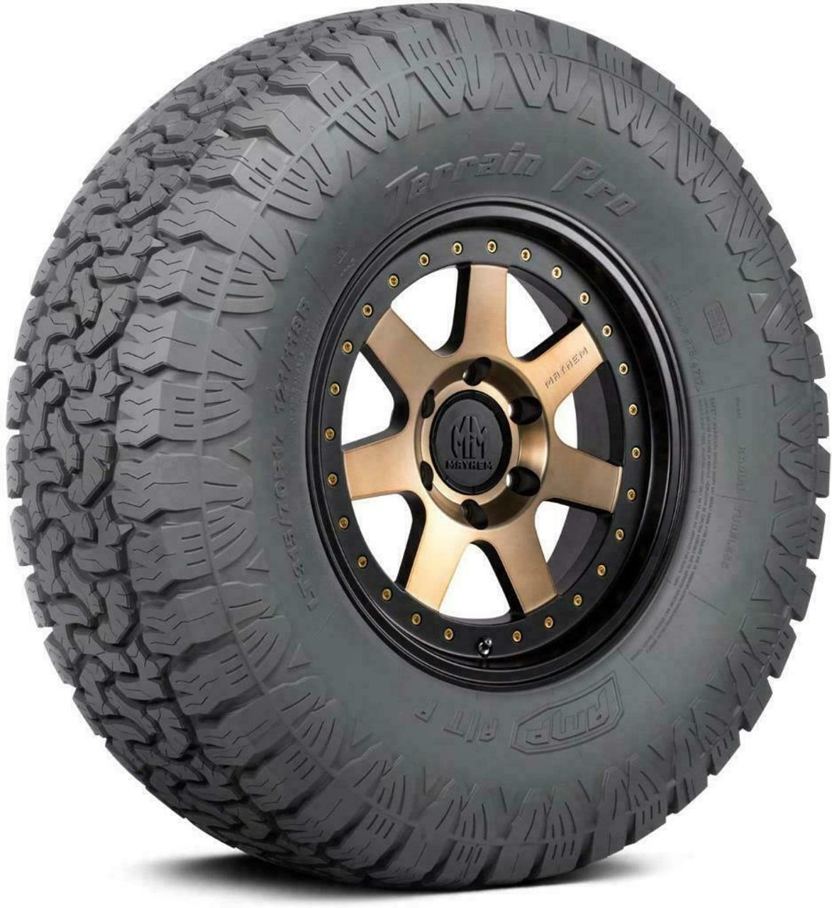 35X12.50R20LT Amp Terrain Pro A/T Load Range E Tire 3512.520