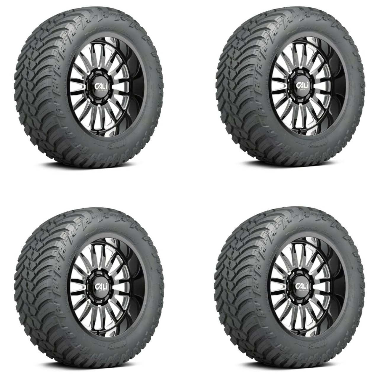 Set 4 LT285/55R20 Amp Mud Terrain Attack M/T Load Range E Tires LT2855520 Set 4 LT285/55R20 Amp Mud Terrain Attack M/T Load Range E Tires LT2855520