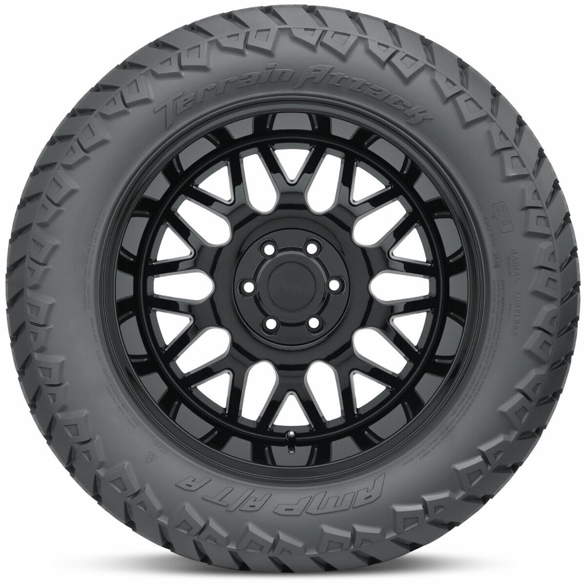 Set 4 LT315/70R17 Amp Terrain Attack A/T A Load Range E Tires LT3157017