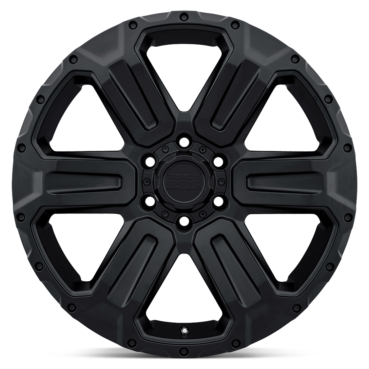Black Rhino Wanaka 17x8.5 6x5.5 Matte Black Wheel 17" 12mm Rim