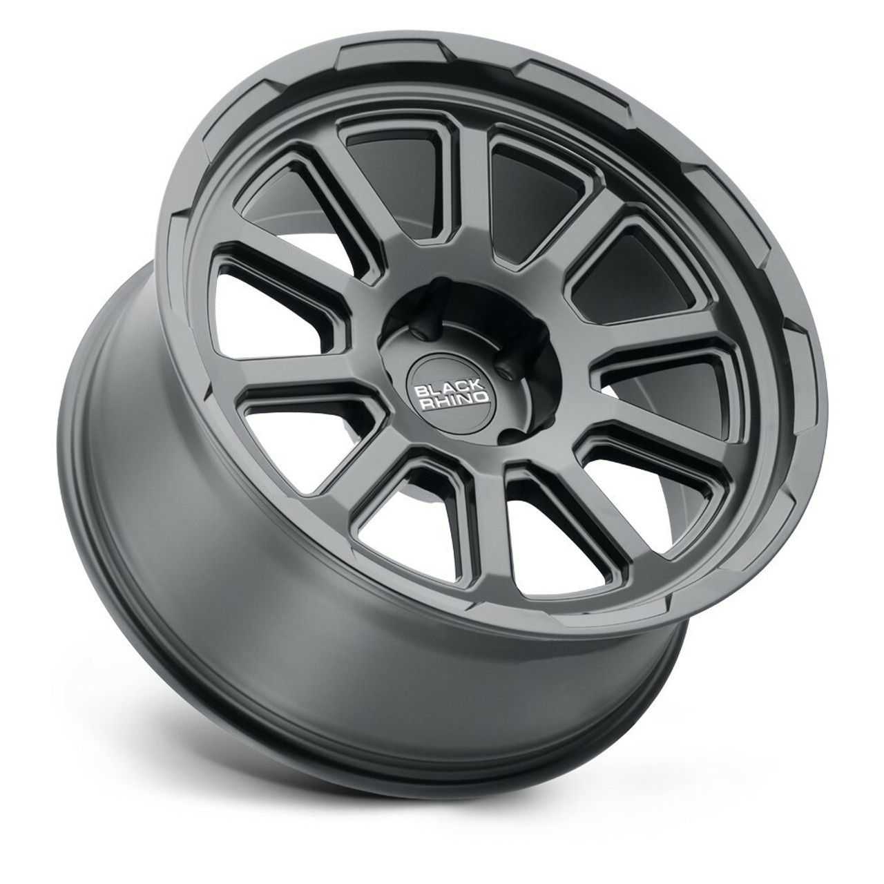 Black Rhino Chase 18x8 5x5 Matte Black Wheel 18" 10mm Rim For Jeep