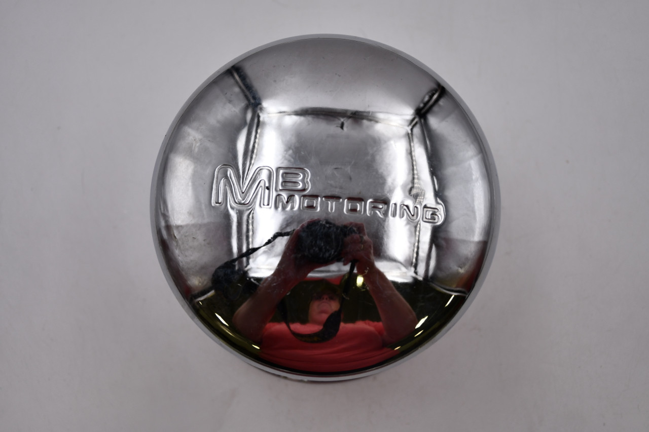 MB Motorsports Chrome Wheel Center Cap Hub Cap MBMotor-5.625 5.625" Push Thru