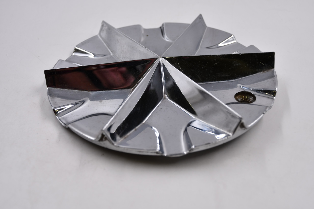 Ferretti Chrome Wheel Center Cap Hub Cap LZ-010(CHR) 6.875'