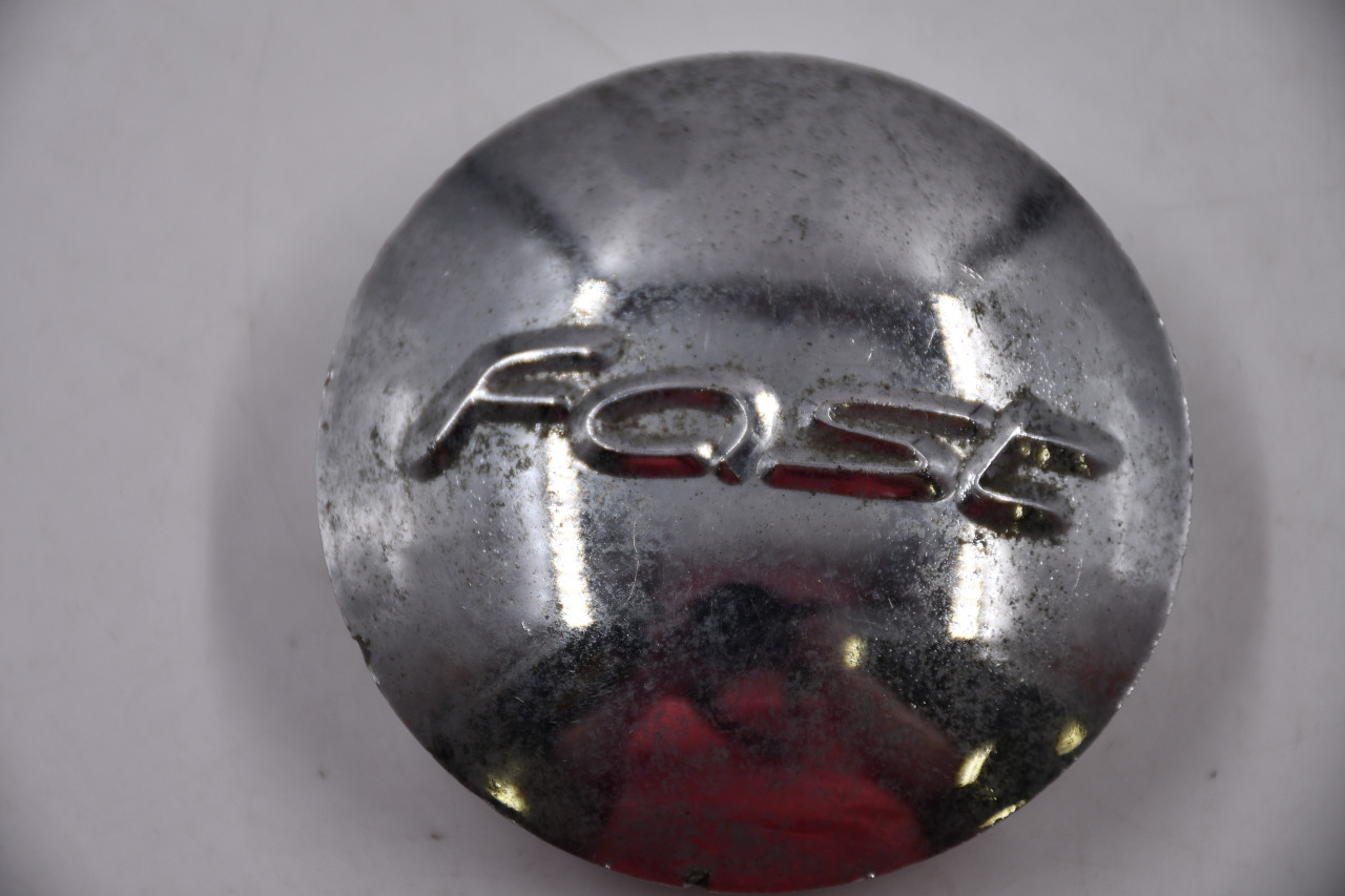 Fast Wheels Chrome Wheel Center Cap Hub Cap FAST-2.5 2.5" Raised Lettering. Snap in