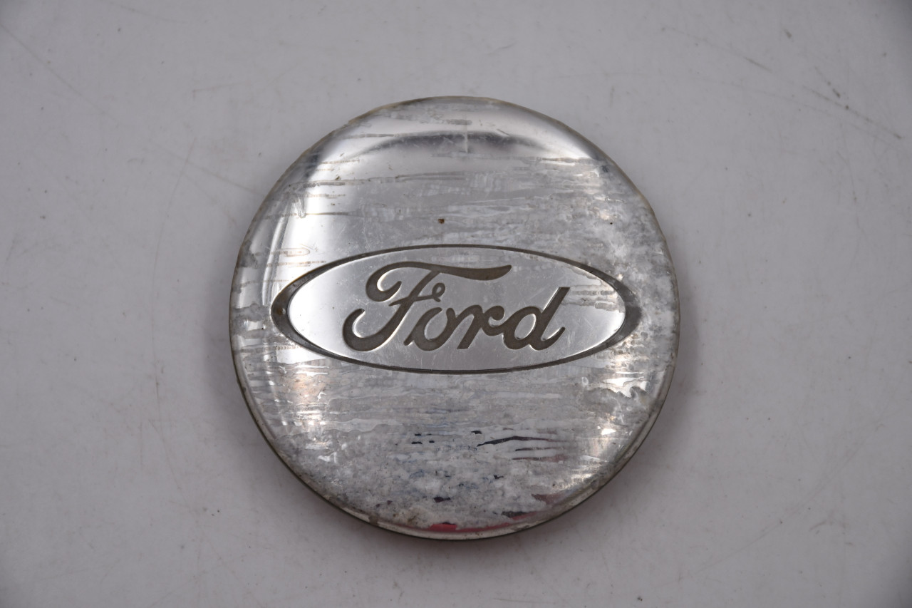 Ford Polished Aluminum Wheel Center Cap Hub Cap 98AB1000AA 2.625" Ford Focus '00-'03