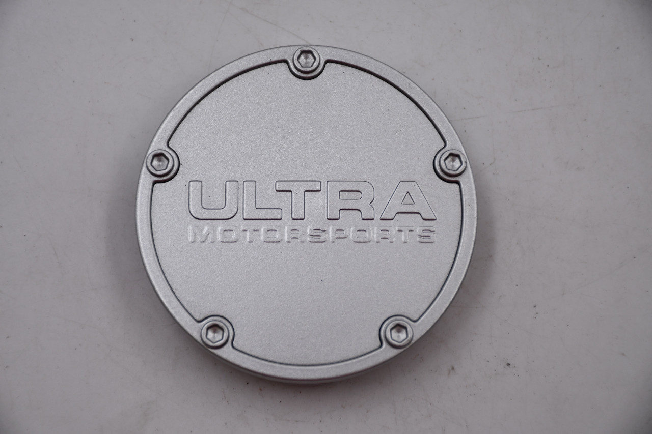Ultra Motorsports Silver Wheel Center Cap Hub Cap 89-9004S 2.875" Snap In
